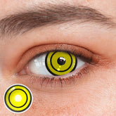 Cosplay Chainsaw Man Makima Yellow Colored Contact Lenses